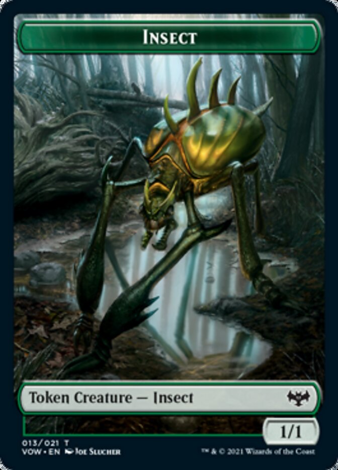 Insect Token [Innistrad: Crimson Vow Tokens] | Cracking-Singles