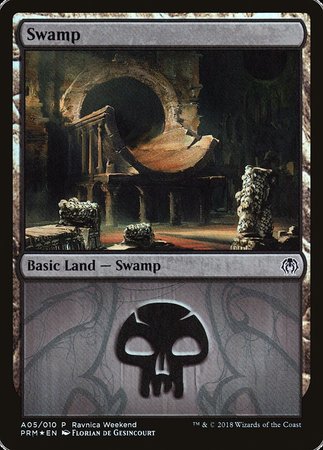 Swamp - Golgari (A05) [GRN Ravnica Weekend] | Cracking-Singles