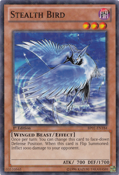 Stealth Bird [BP01-EN184] Starfoil Rare | Cracking-Singles