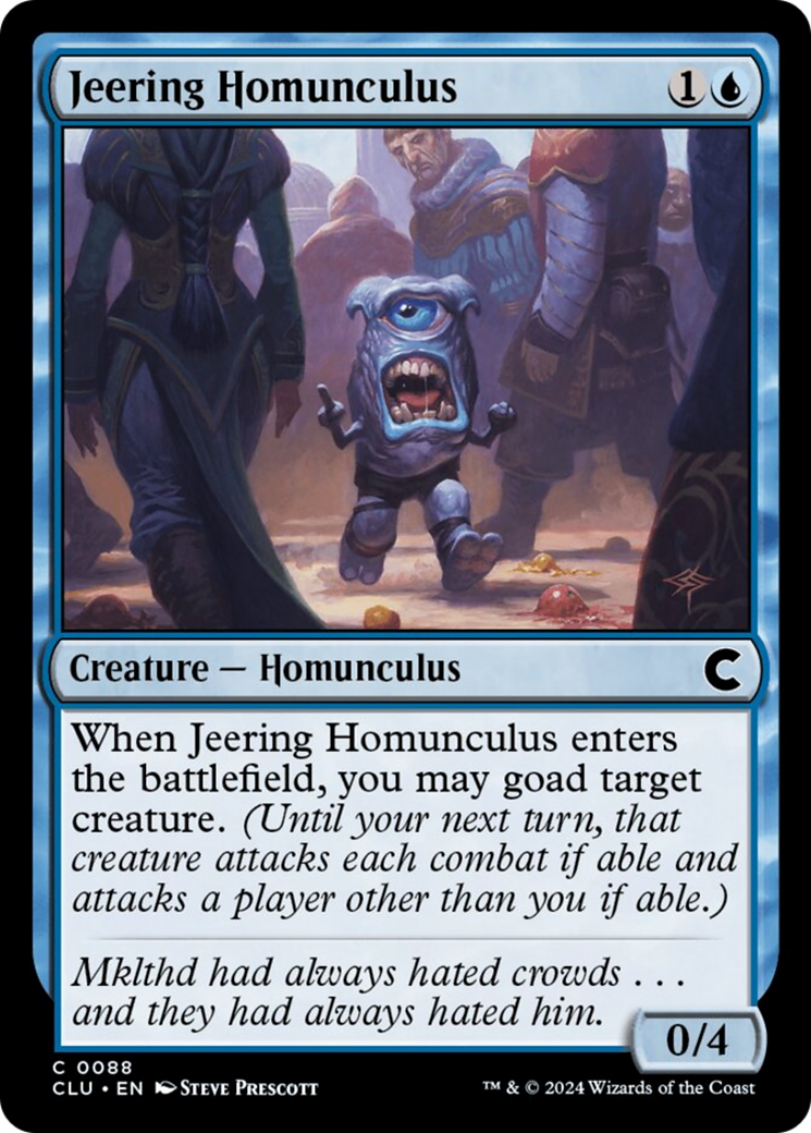 Jeering Homunculus [Ravnica: Clue Edition] | Cracking-Singles