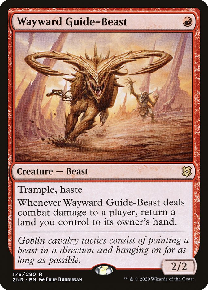 Wayward Guide-Beast [Zendikar Rising] | Cracking-Singles