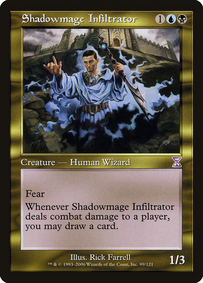 Shadowmage Infiltrator [Time Spiral Timeshifted] | Cracking-Singles