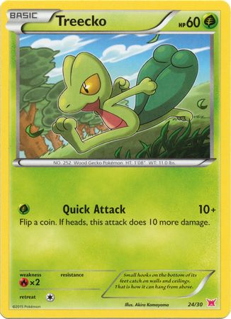 Treecko (24/30) [XY: Trainer Kit 2 - Latias] | Cracking-Singles