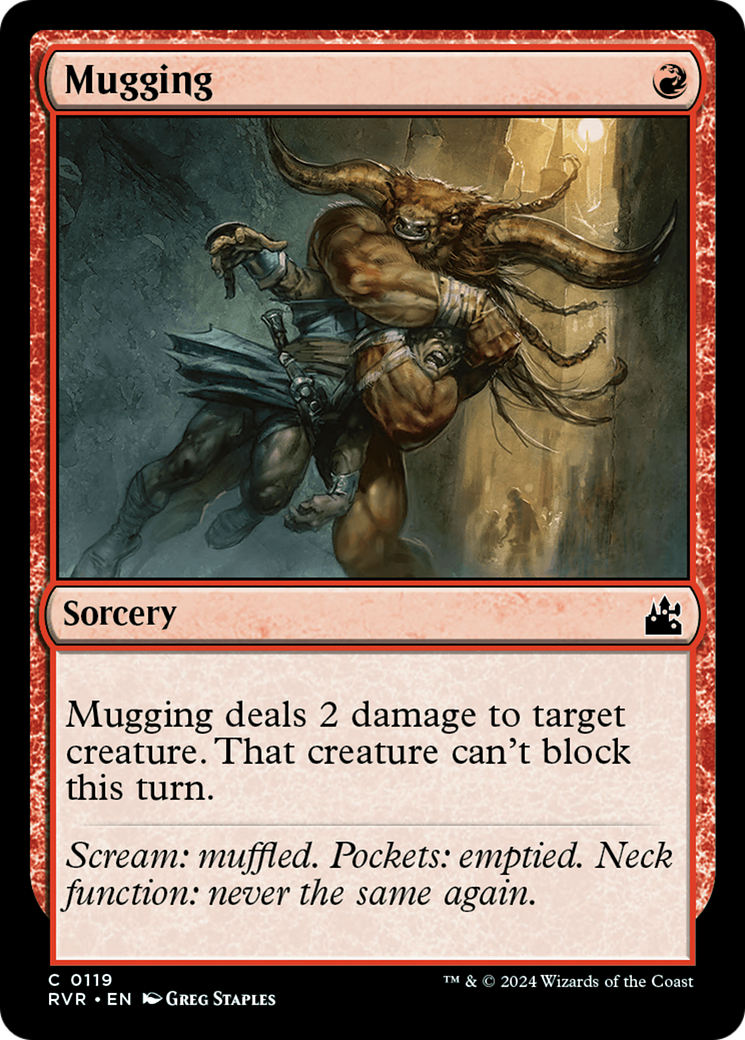 Mugging [Ravnica Remastered] | Cracking-Singles