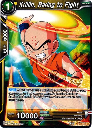 Krillin, Raring to Fight (BT5-085) [Miraculous Revival] | Cracking-Singles