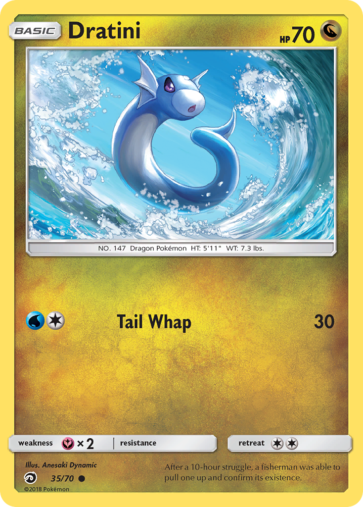 Dratini (35/70) [Sun & Moon: Dragon Majesty] | Cracking-Singles