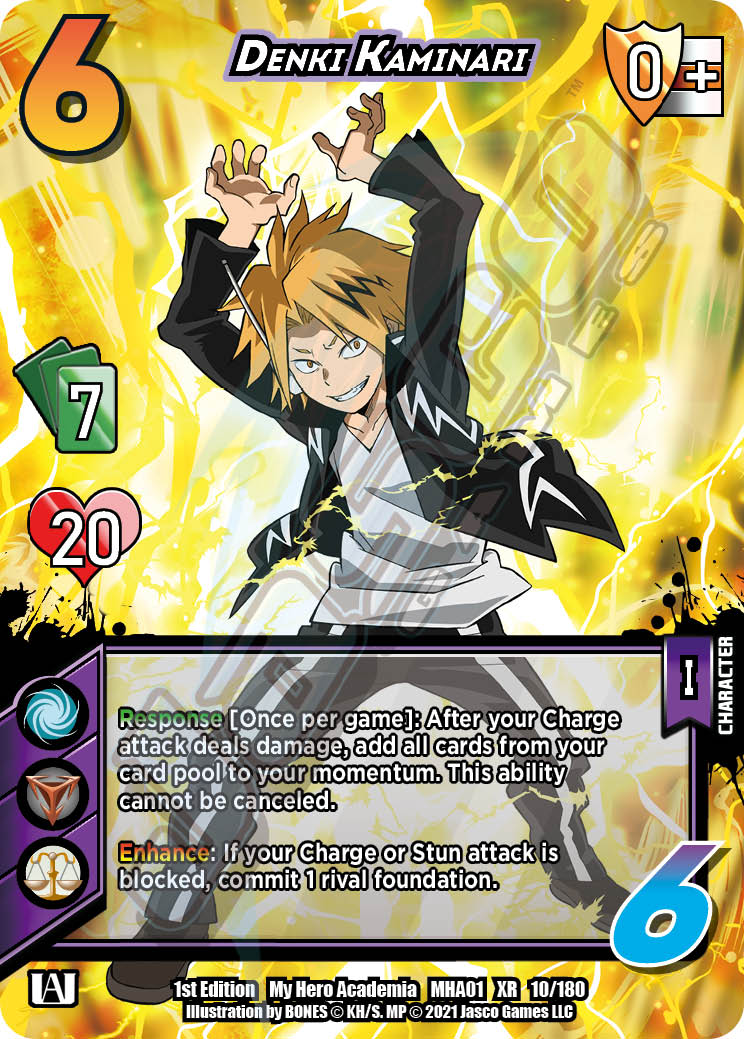 Denki Kaminari [Series 1 XR] | Cracking-Singles