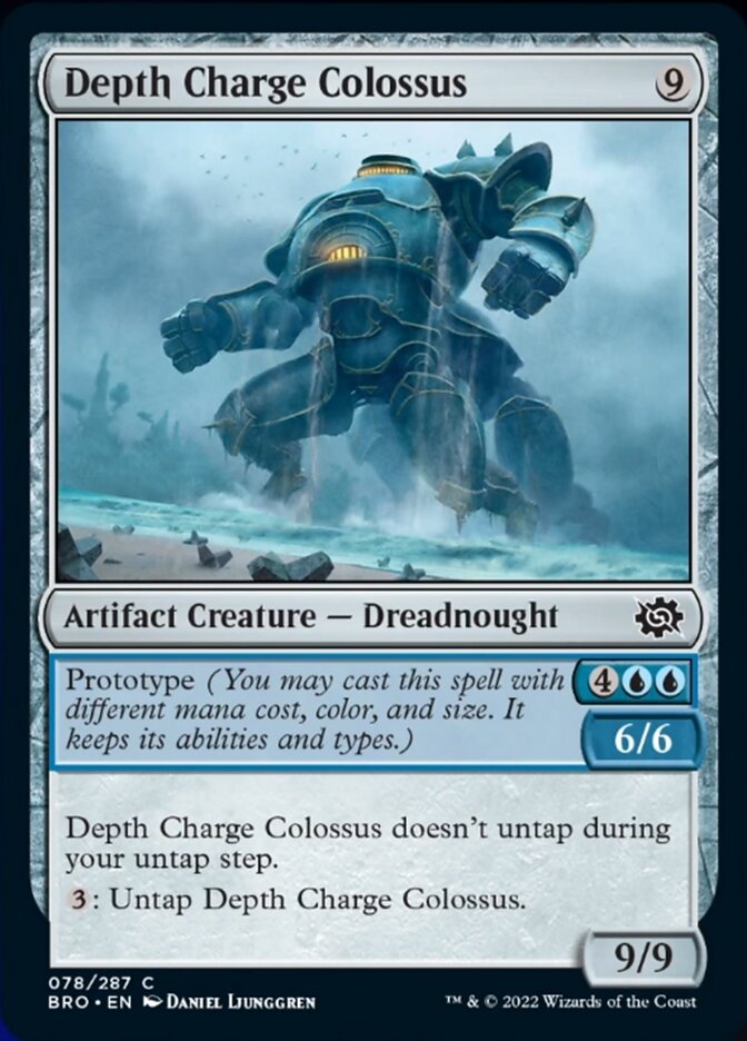 Depth Charge Colossus [The Brothers' War] | Cracking-Singles