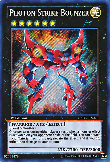 Photon Strike Bounzer [GAOV-EN043] Secret Rare | Cracking-Singles