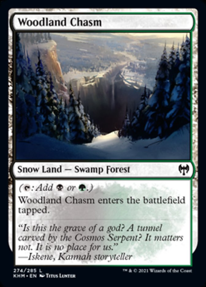 Woodland Chasm [Kaldheim] | Cracking-Singles