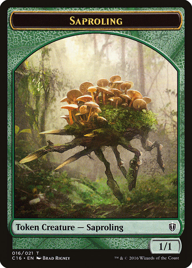 Saproling (016/021) [Commander 2016 Tokens] | Cracking-Singles