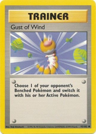 Gust of Wind (93/102) [Base Set Unlimited] | Cracking-Singles