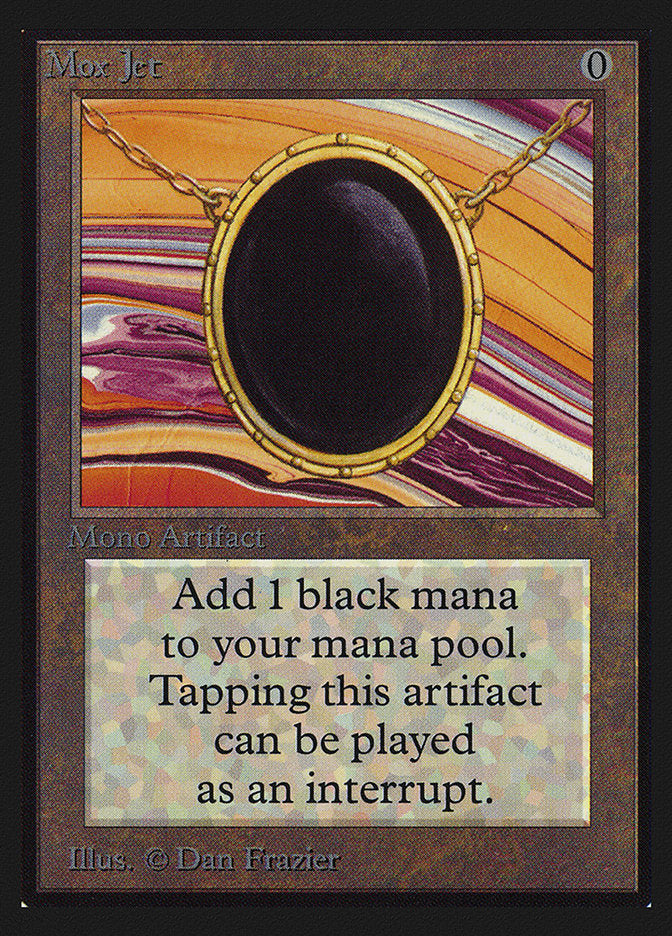 Mox Jet (Black Stone) [International Collectors’ Edition] | Cracking-Singles