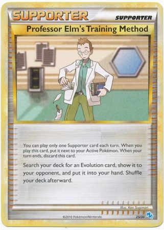 Professor Elm's Training Method (25/30) [HeartGold & SoulSilver: Trainer Kit - Gyarados] | Cracking-Singles