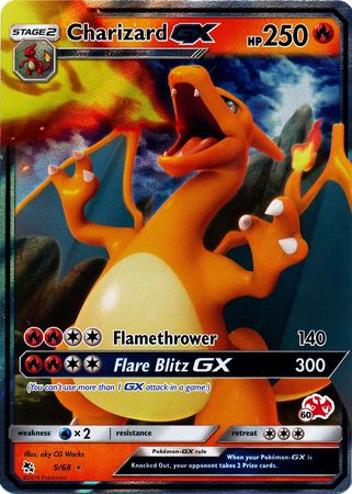 Charizard GX (9/68) [Battle Academy 2020] | Cracking-Singles