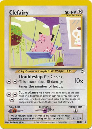 Clefairy (30/111) [Neo Genesis Unlimited] | Cracking-Singles