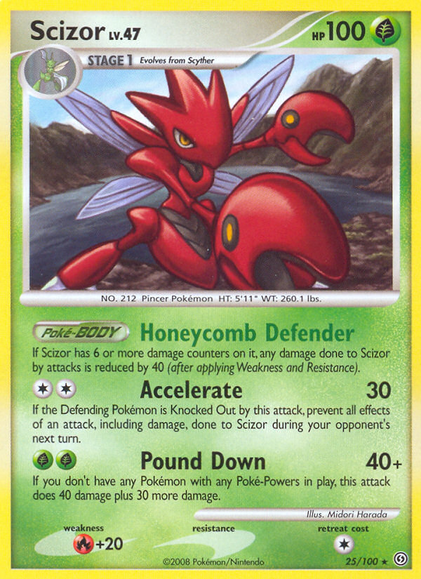 Scizor (25/100) [Diamond & Pearl: Stormfront] | Cracking-Singles