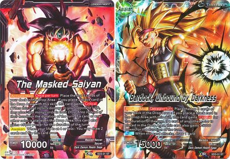 The Masked Saiyan // Bardock, Unbound by Darkness (Starter Deck - The Dark Invasion) [SD3-01] | Cracking-Singles