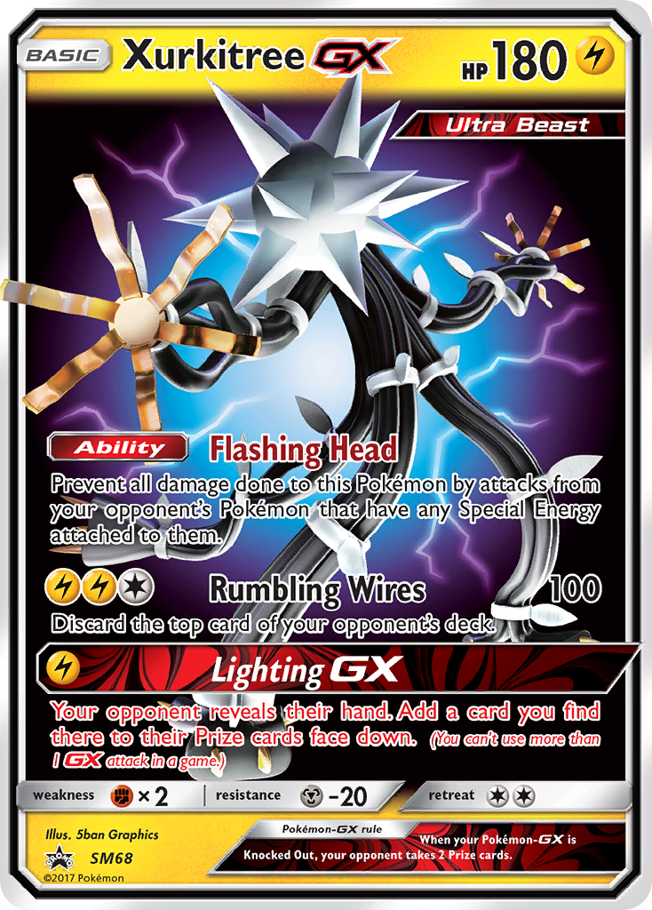 Xurkitree GX (SM68) [Sun & Moon: Black Star Promos] | Cracking-Singles