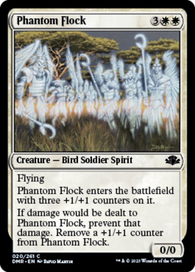 Phantom Flock [Dominaria Remastered] | Cracking-Singles