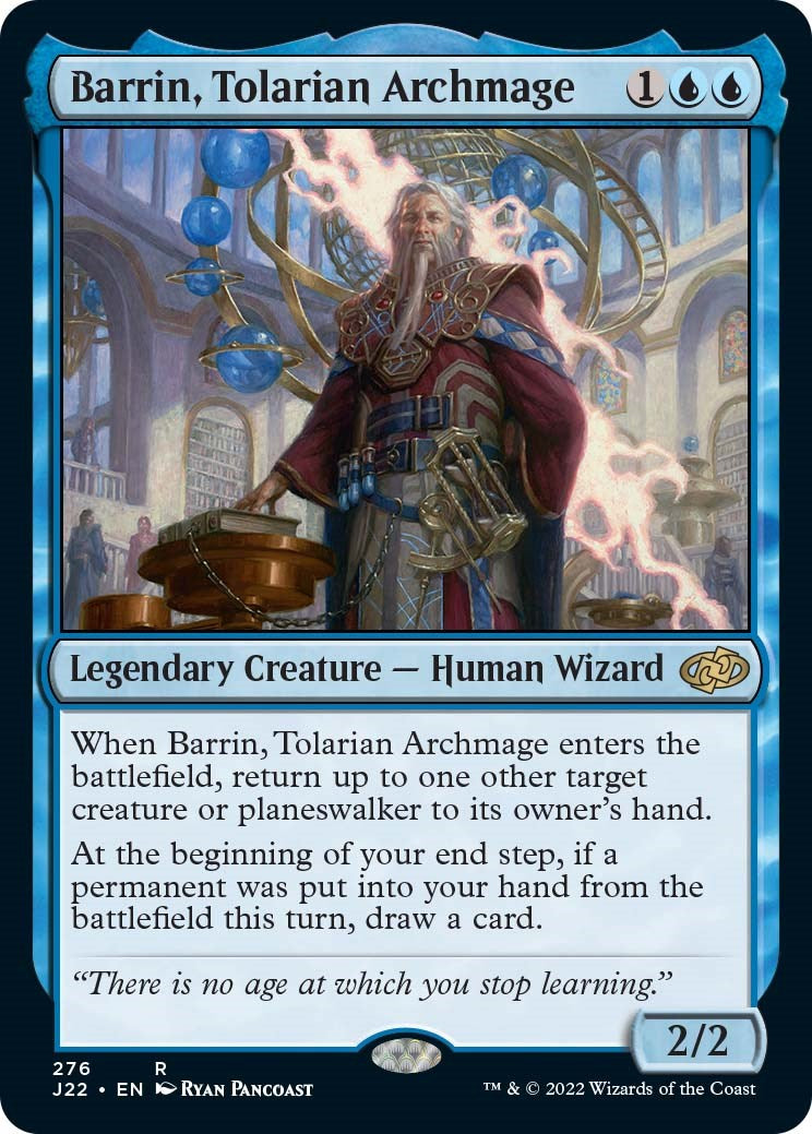 Barrin, Tolarian Archmage [Jumpstart 2022] | Cracking-Singles