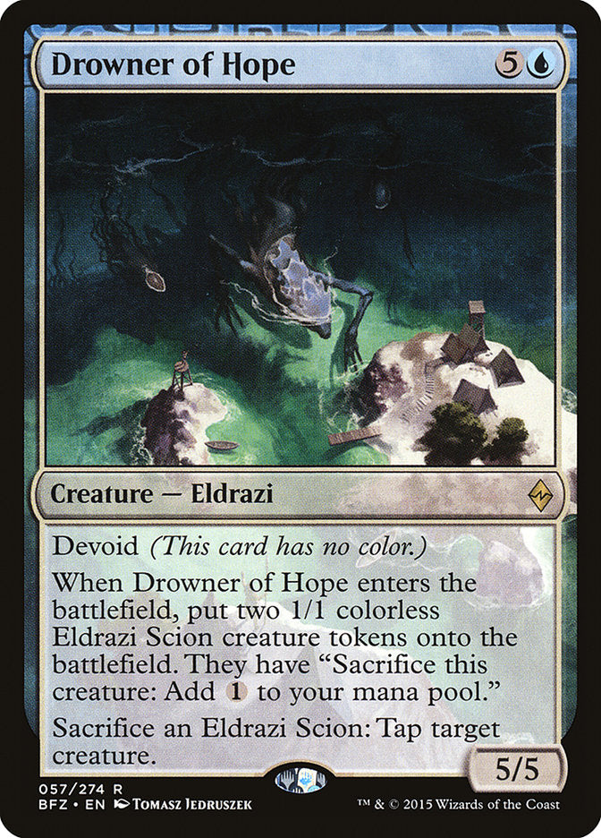 Drowner of Hope [Battle for Zendikar] | Cracking-Singles