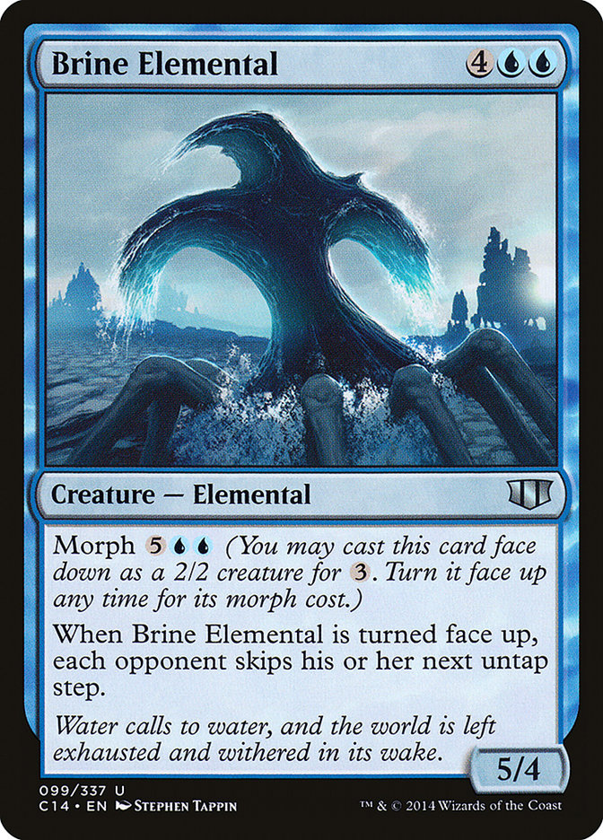 Brine Elemental [Commander 2014] | Cracking-Singles