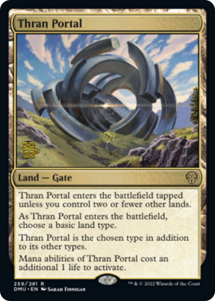 Thran Portal [Dominaria United Prerelease Promos] | Cracking-Singles