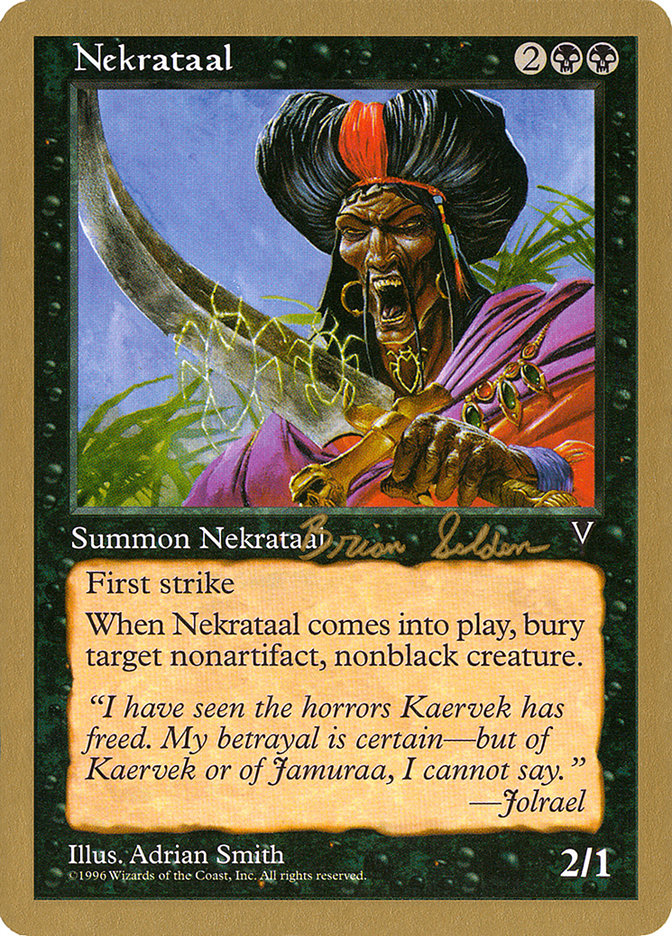 Nekrataal (Brian Selden) [World Championship Decks 1998] | Cracking-Singles