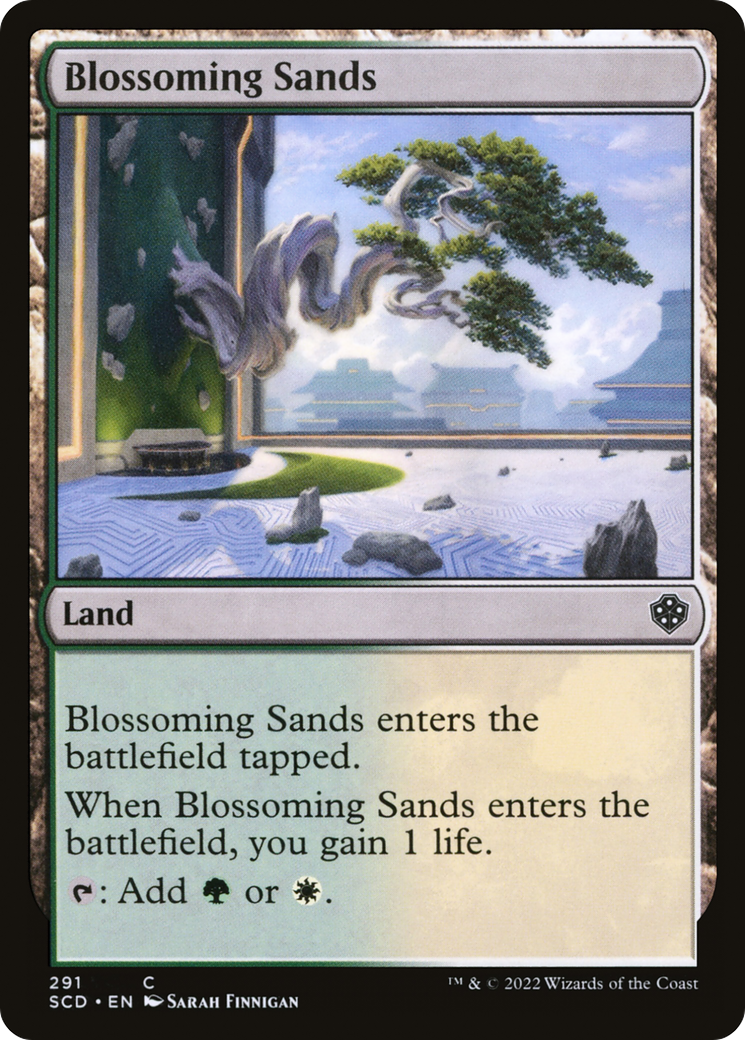 Blossoming Sands [Starter Commander Decks] | Cracking-Singles