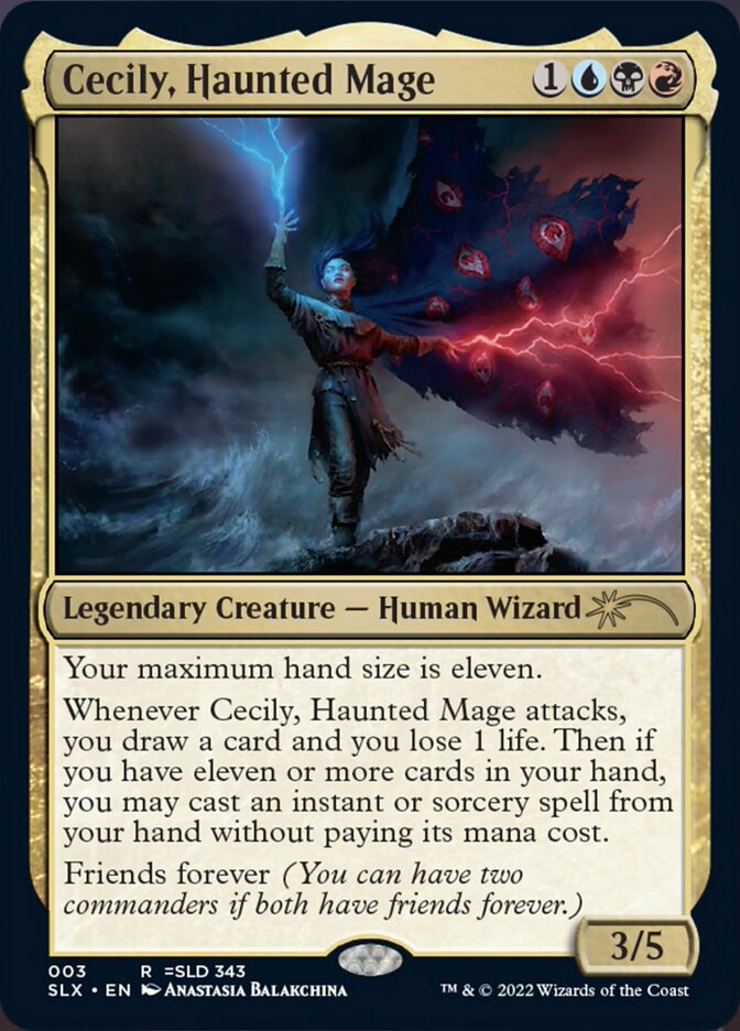 Cecily, Haunted Mage [Secret Lair: Universes Within] | Cracking-Singles