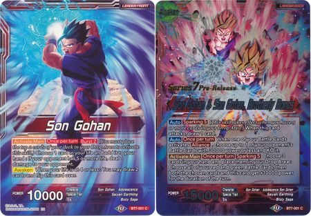 Son Gohan // Son Gohan & Son Goten, Brotherly Bonds [BT7-001_PR] | Cracking-Singles