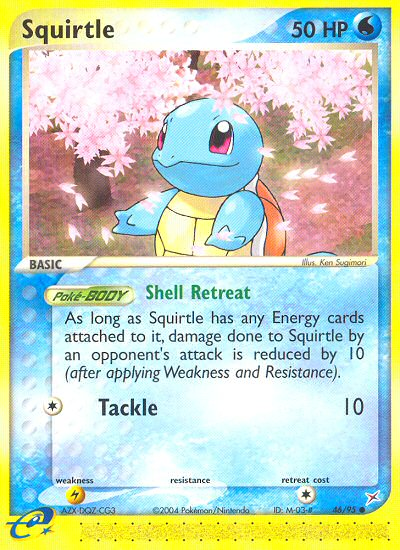 Squirtle (46/95) [EX: Team Magma vs Team Aqua] | Cracking-Singles