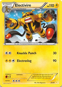 Electivire (25/30) [XY: Trainer Kit 3 - Pikachu Libre] | Cracking-Singles