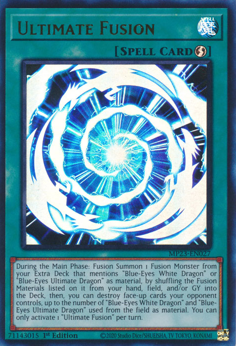 Ultimate Fusion [MP23-EN027] Ultra Rare | Cracking-Singles