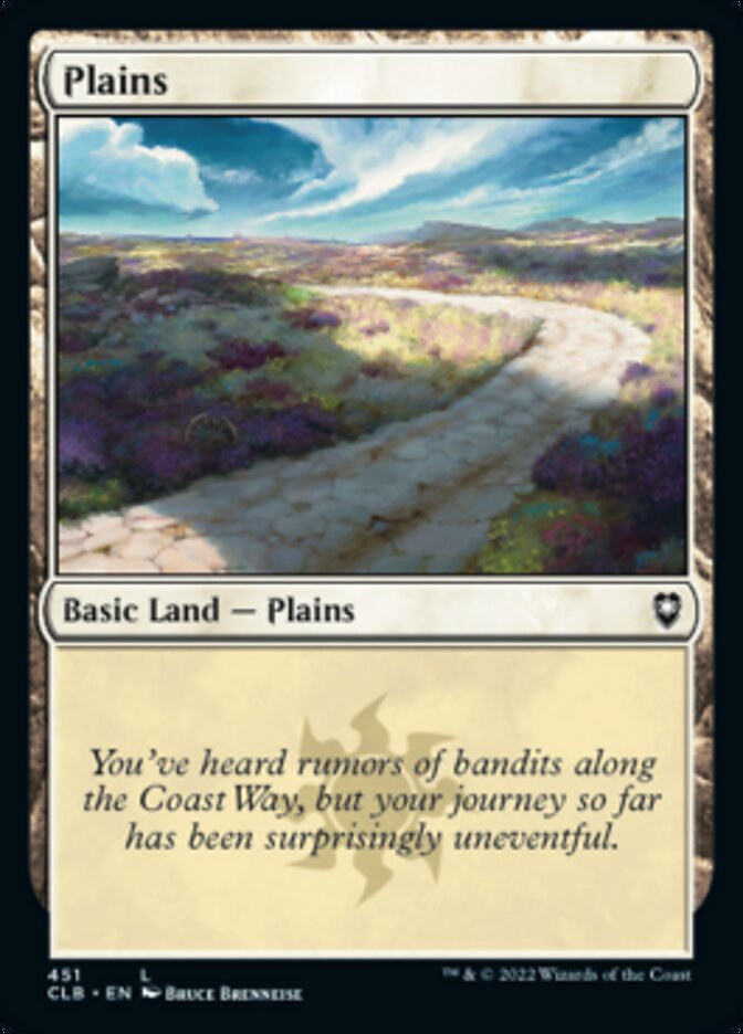 Plains (451) [Commander Legends: Battle for Baldur's Gate] | Cracking-Singles