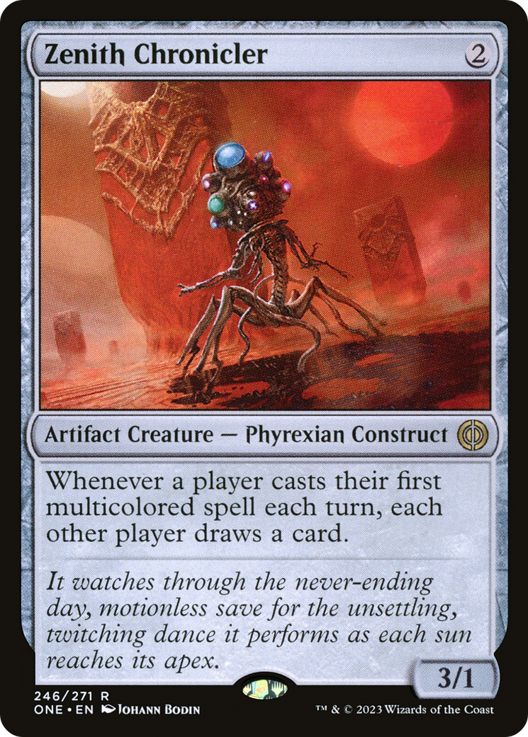 Zenith Chronicler [Phyrexia: All Will Be One] | Cracking-Singles