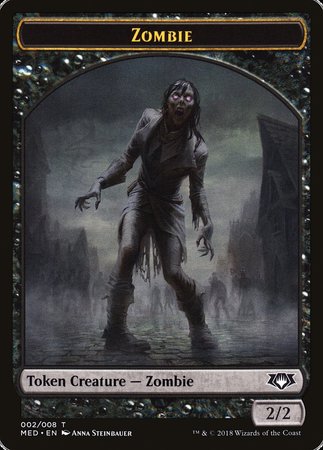 Zombie Token [Mythic Edition Tokens] | Cracking-Singles