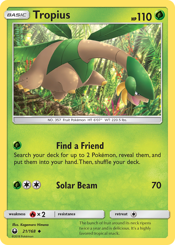 Tropius (21/168) [Sun & Moon: Celestial Storm] | Cracking-Singles