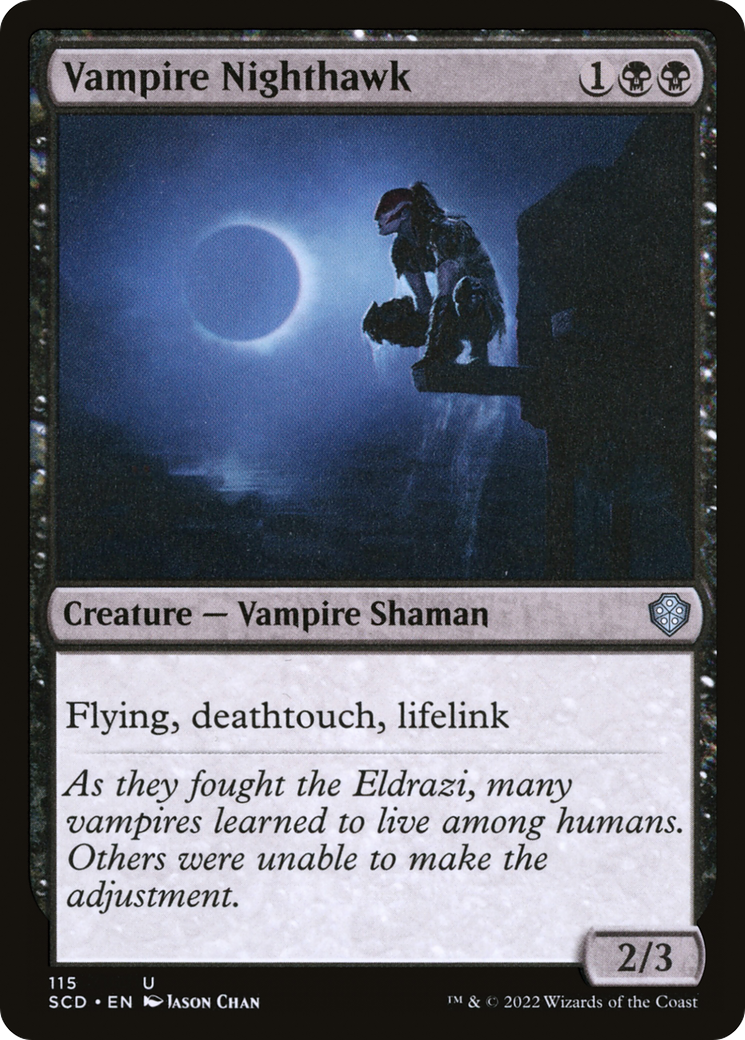 Vampire Nighthawk [Starter Commander Decks] | Cracking-Singles