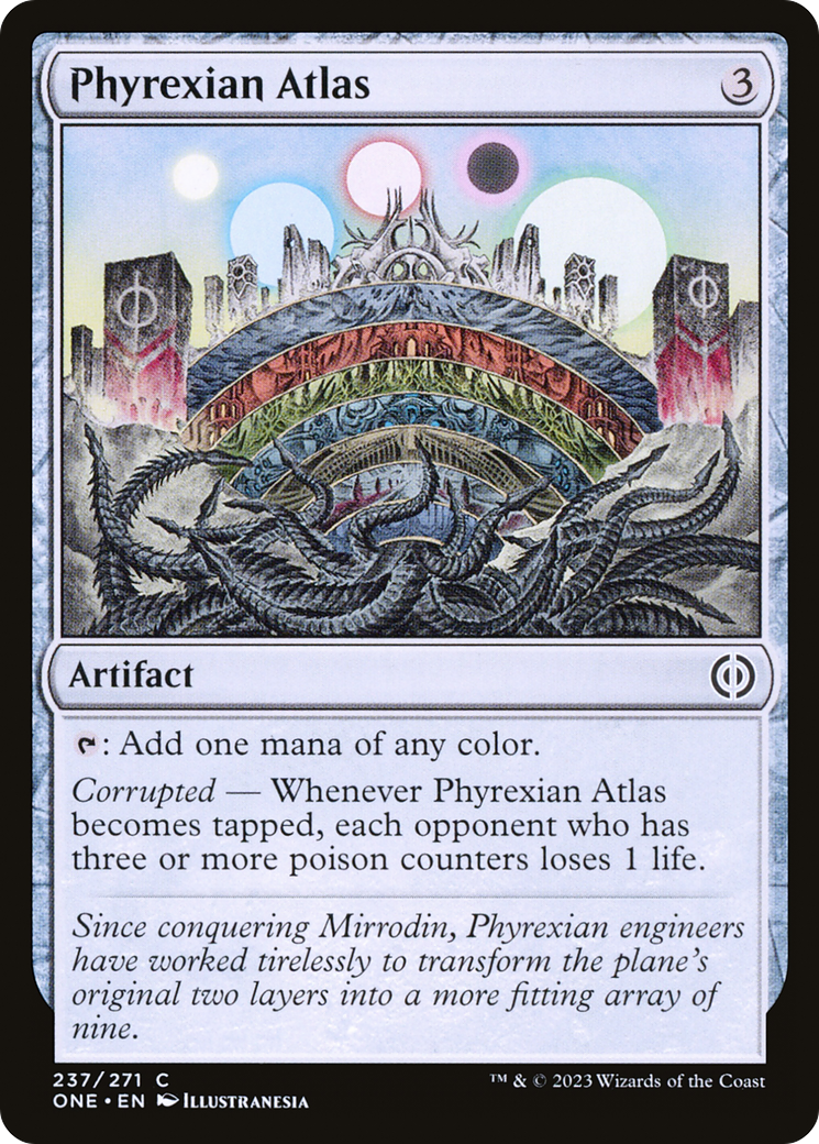 Phyrexian Atlas [Phyrexia: All Will Be One] | Cracking-Singles