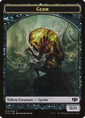 Stoneforged Blade // Germ Double-sided Token [Commander 2014 Tokens] | Cracking-Singles