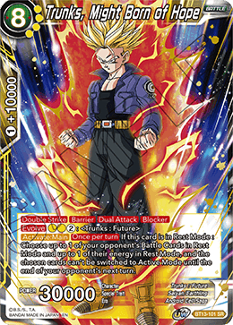 Trunks, Might Born of Hope [BT13-101] | Cracking-Singles