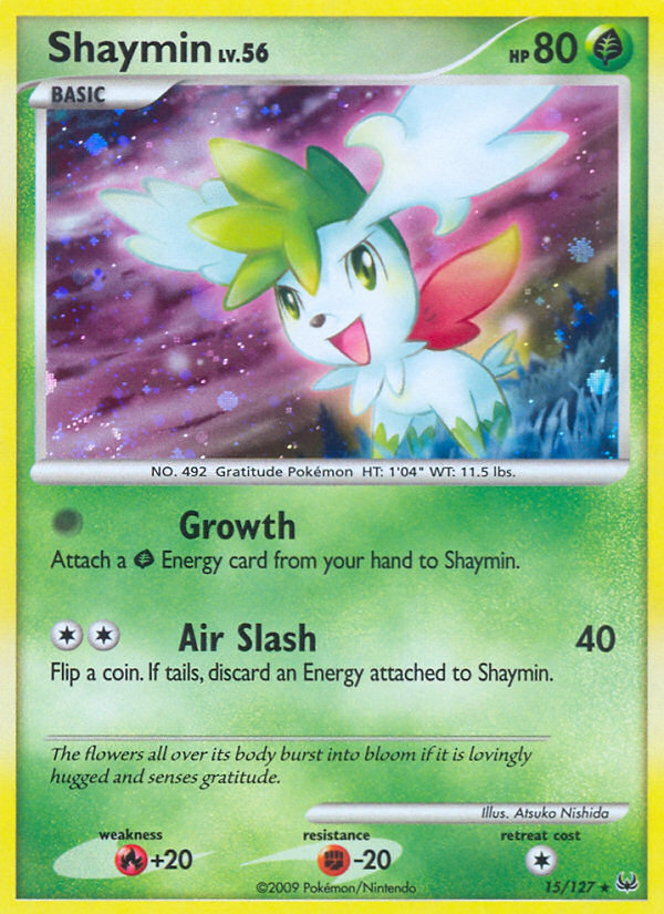 Shaymin (15/127) [Platinum: Base Set] | Cracking-Singles