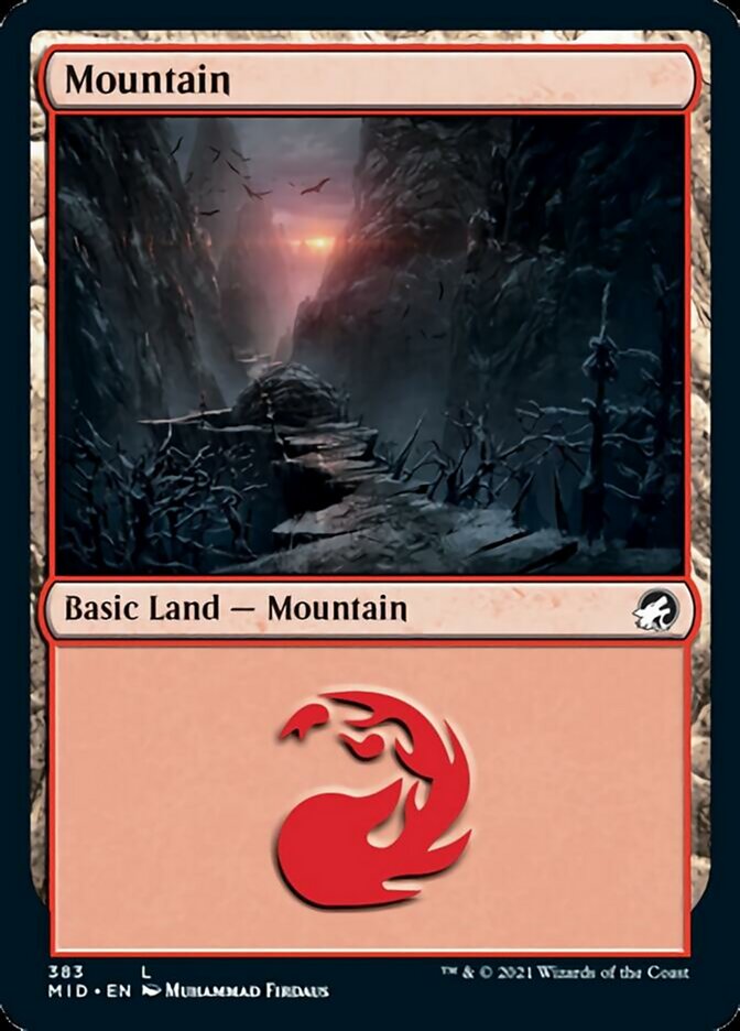 Mountain (383) [Innistrad: Midnight Hunt] | Cracking-Singles