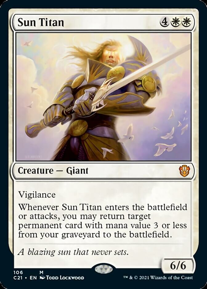 Sun Titan [Commander 2021] | Cracking-Singles