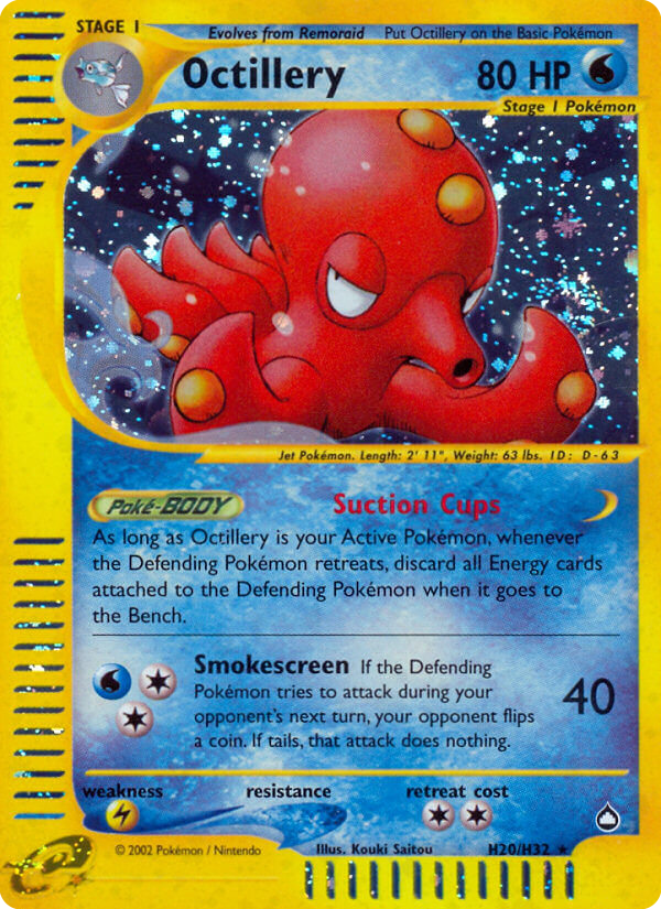 Octillery (H20/H32) [Aquapolis] | Cracking-Singles