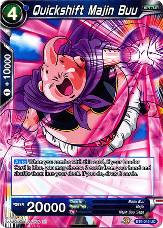 Quickshift Majin Buu [BT6-045] | Cracking-Singles