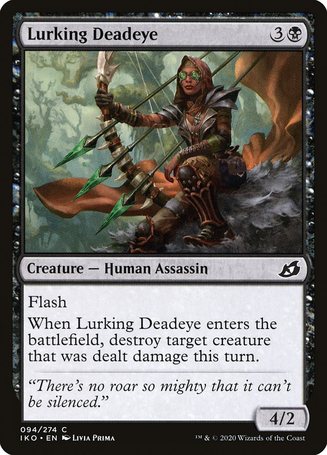 Lurking Deadeye [Ikoria: Lair of Behemoths] | Cracking-Singles