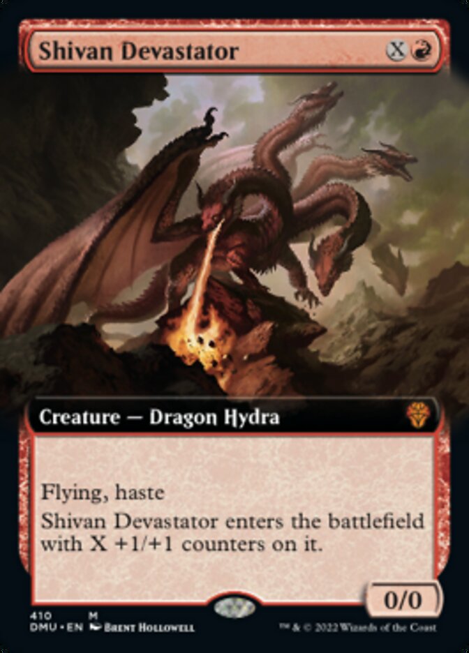 Shivan Devastator (Extended Art) [Dominaria United] | Cracking-Singles